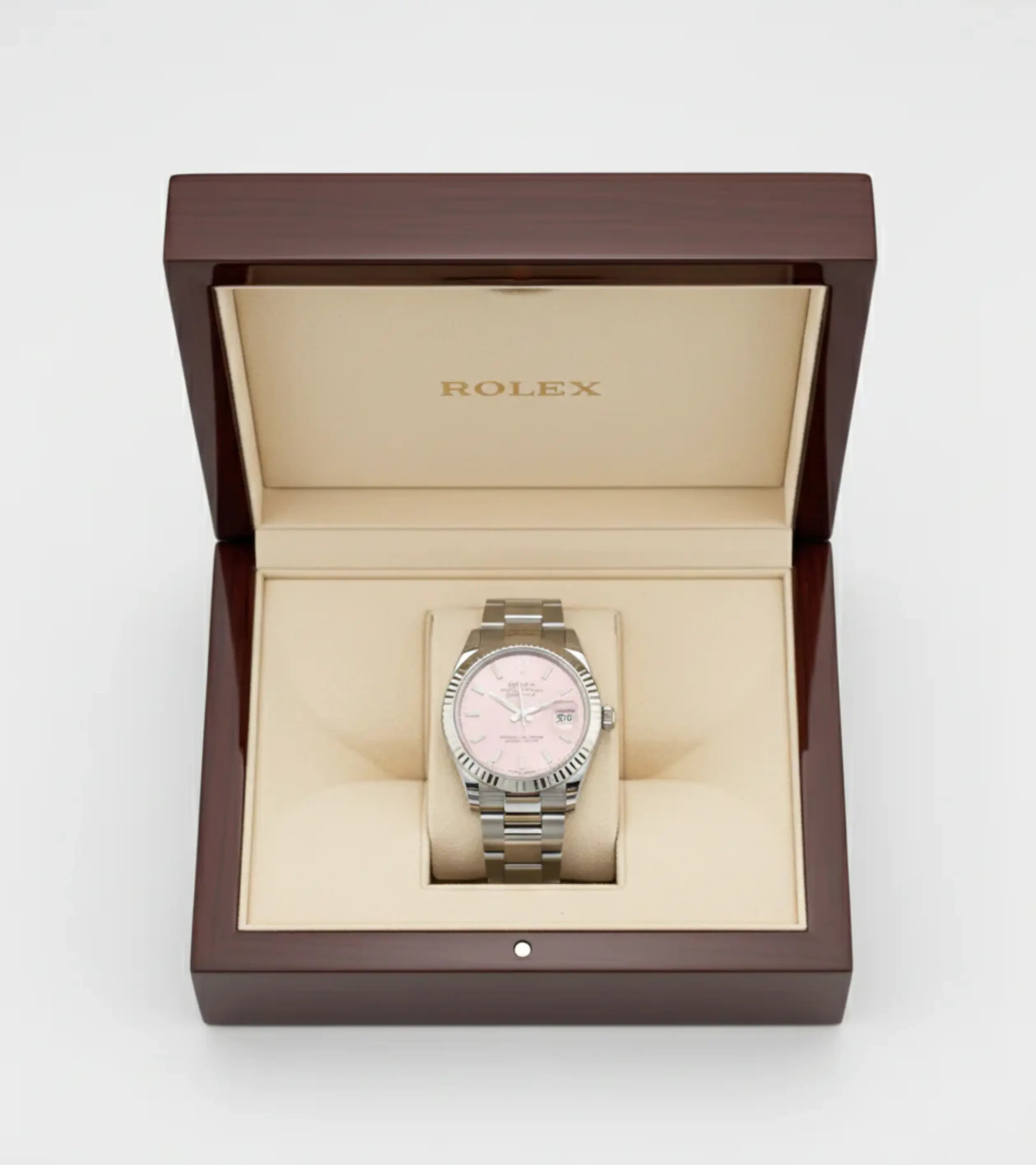 Rolex Datejust Pink Dial 278274-0013 31 mm Master Automatic