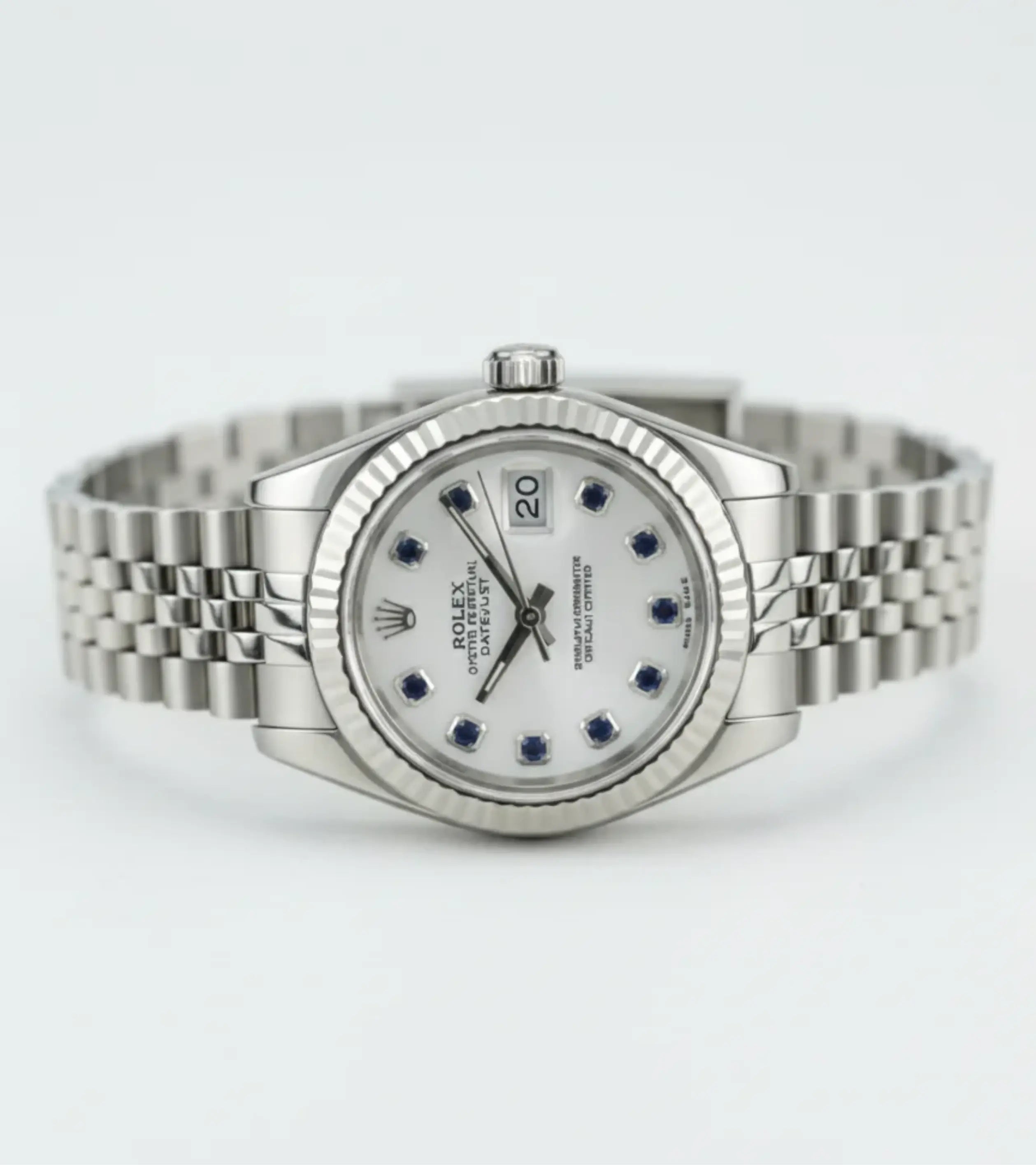 Rolex Lady-Datejust Mother Of Pearl – White Dial 179174 26 mm Master Automatic