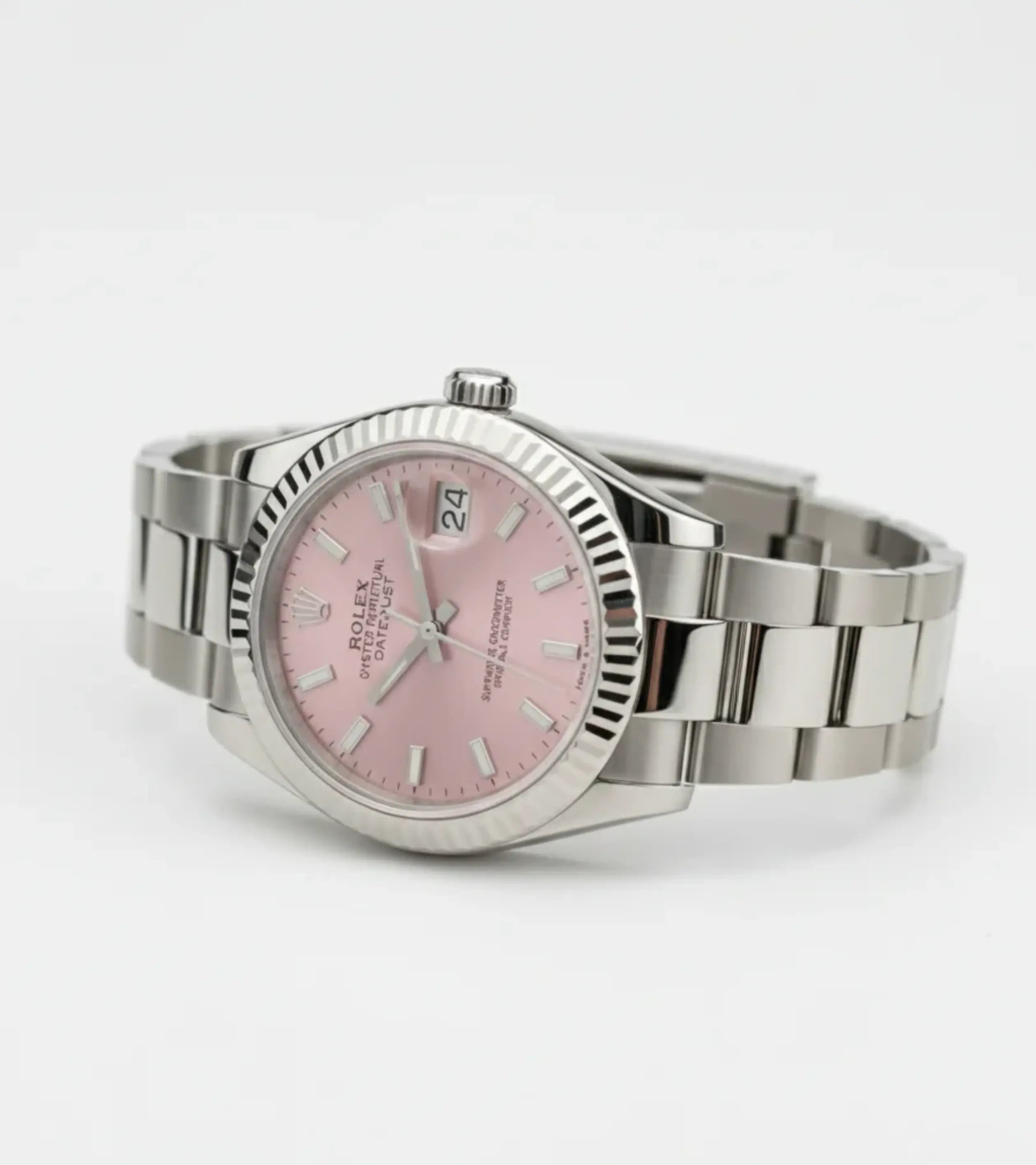 Rolex Datejust Pink Dial 278274-0013 31 mm Master Automatic