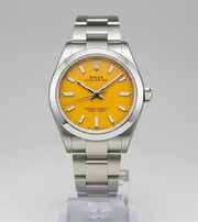 Rolex Oyster Perpetual Lady Yellow Dial 277200 31 mm Master Automatic