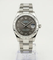 Rolex Datejust Dark Grey Dial 278344RBR 31 mm Master High Quality Automatic