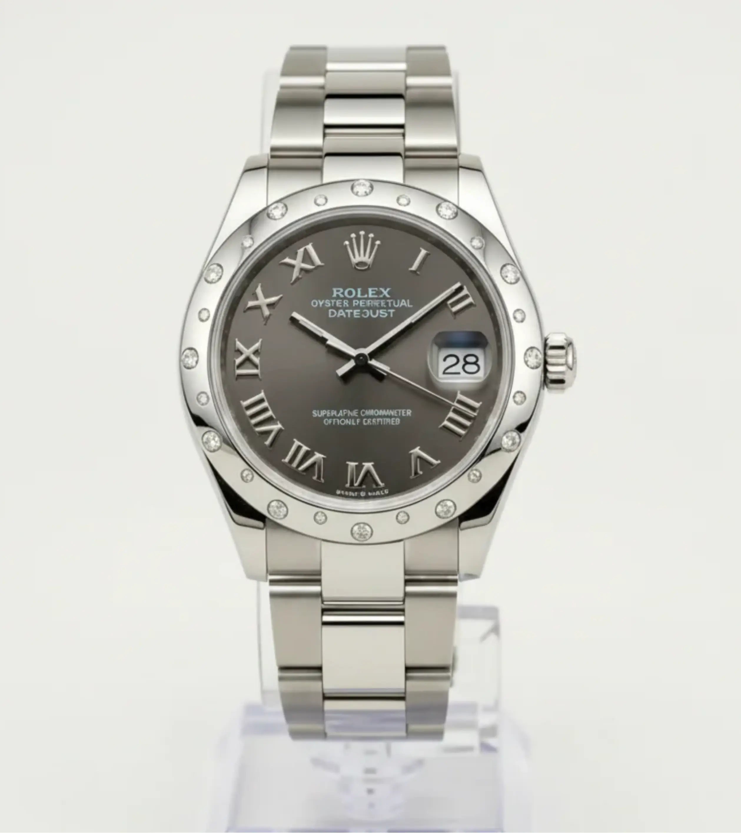 Rolex Datejust Dark Grey Dial 278344RBR 31 mm Master High Quality Automatic