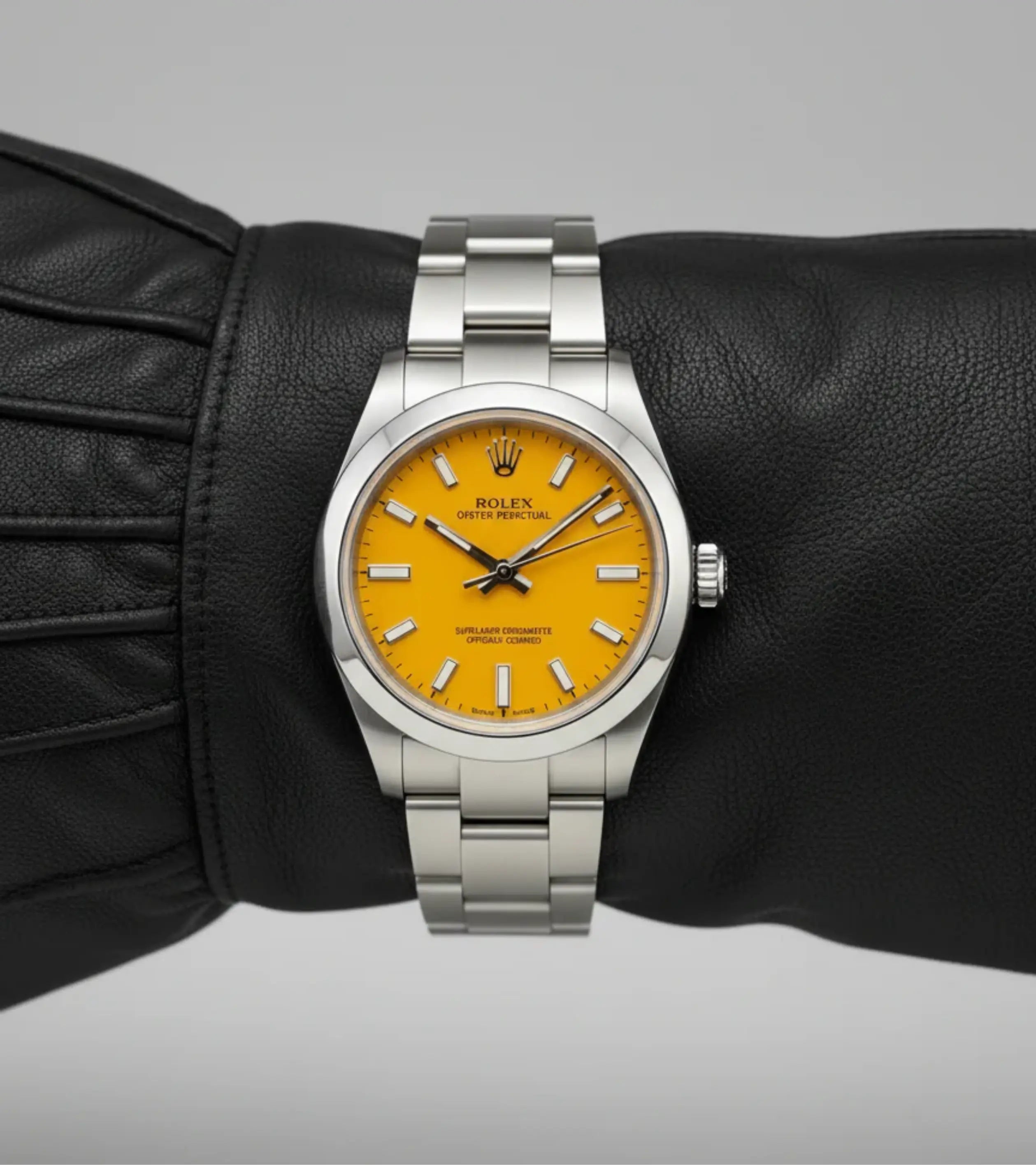 Rolex Oyster Perpetual Lady Yellow Dial 277200 31 mm Master Automatic