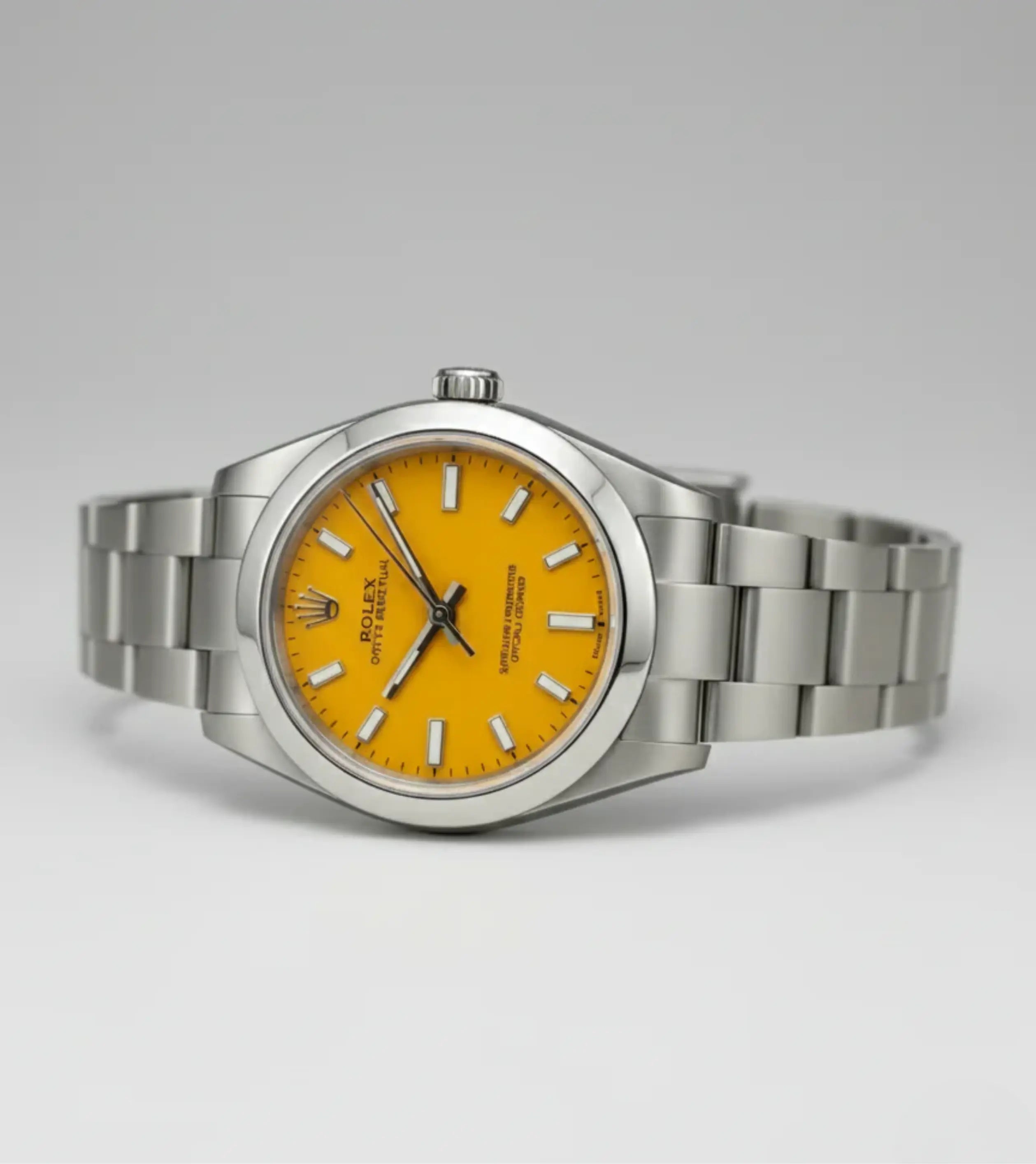 Rolex Oyster Perpetual Lady Yellow Dial 277200 31 mm Master Automatic