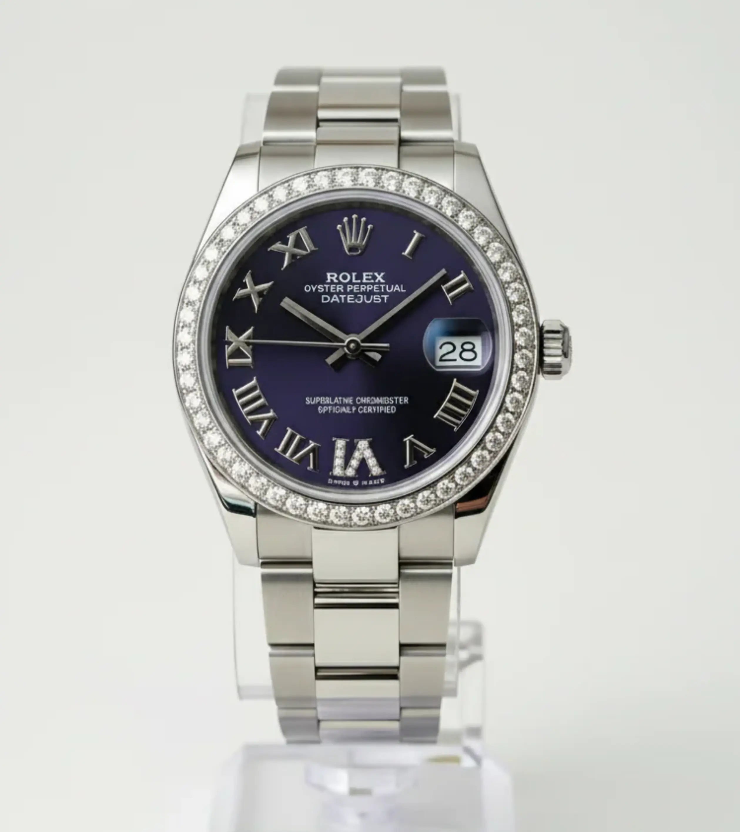 Rolex Datejust Aubergine Dial 278384RBR 31 mm Master High Quality Automatic