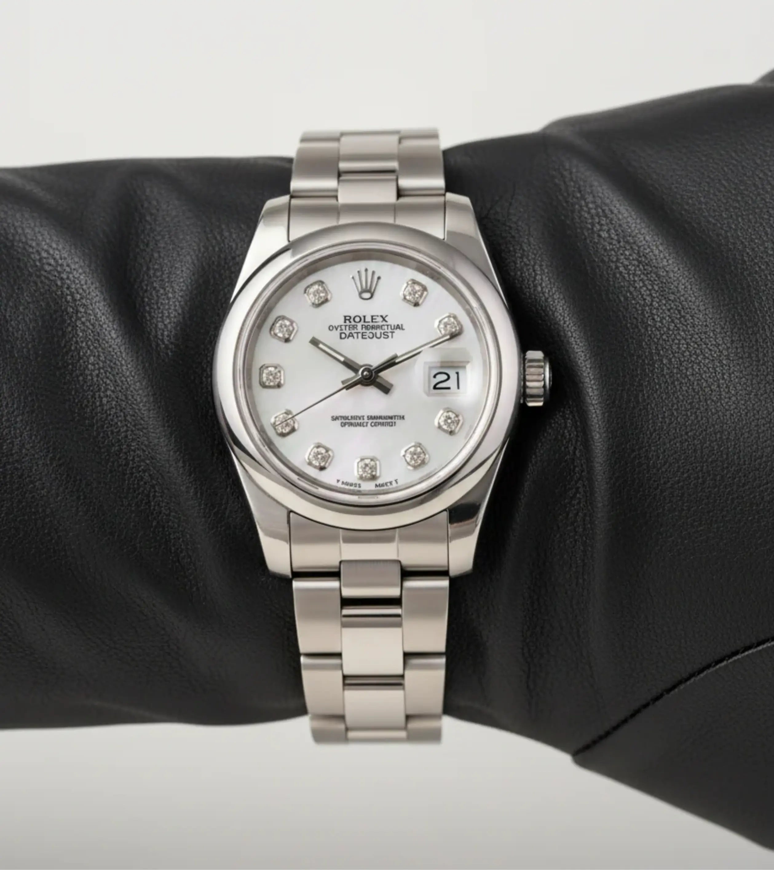 Rolex Datejust White Dial RL123 26 mm Master High Quality Automatic