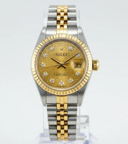 Rolex Datejust Gold Dial 79173 26 mm Master Automatic