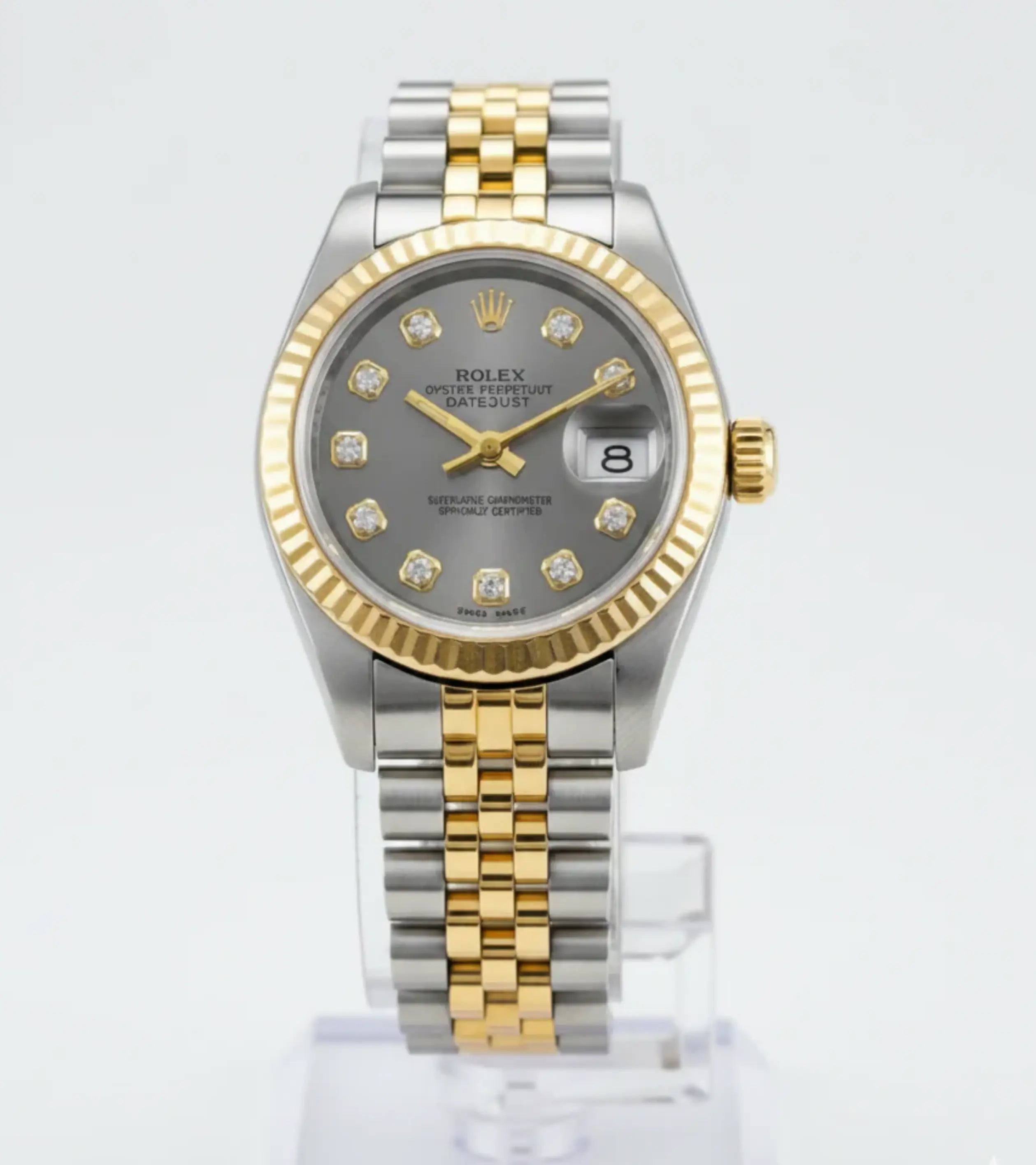 Rolex Lady-Datejust Silver Dial 179173 26 mm Master High Quality Automatic