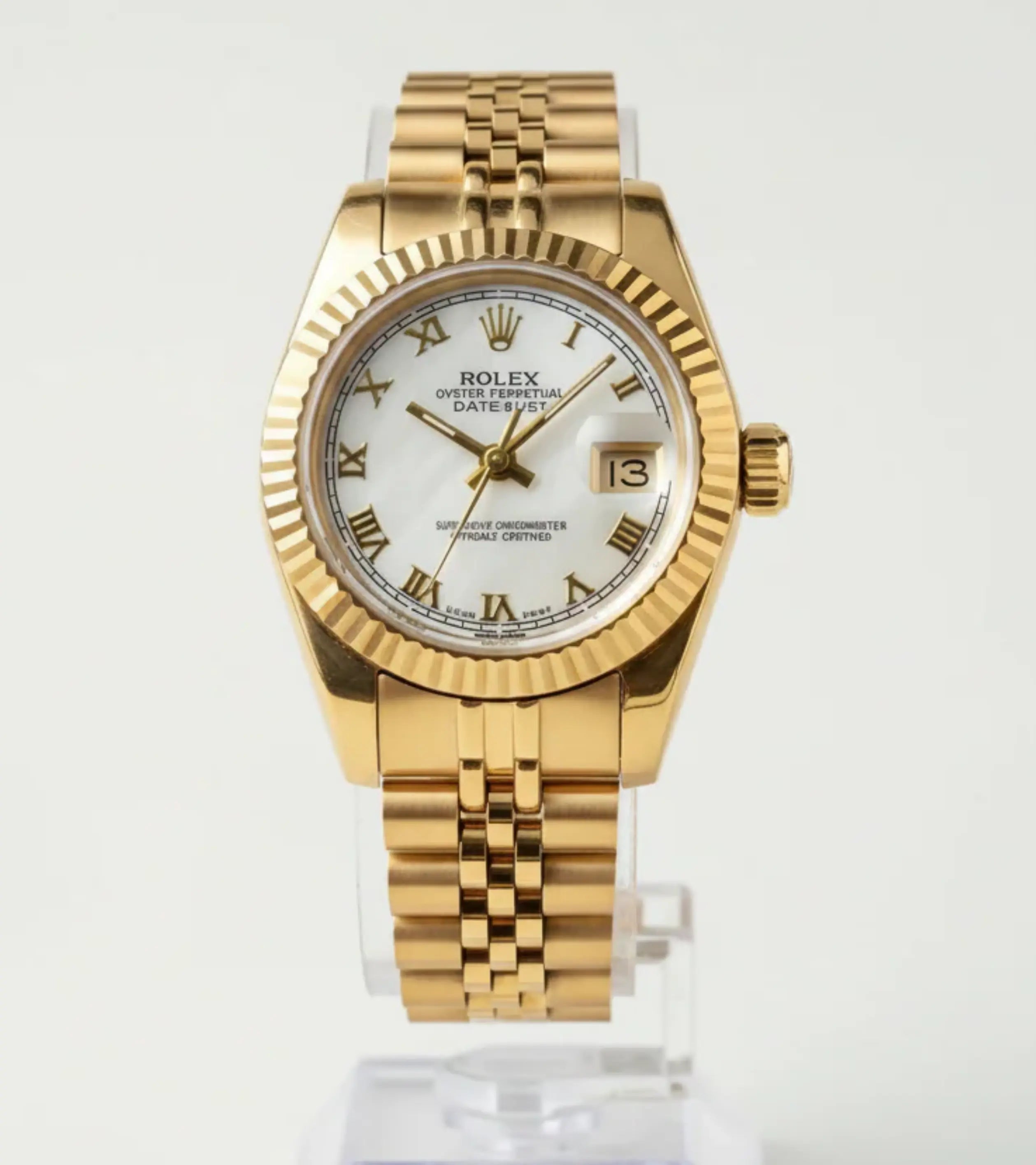 Rolex Datejust White Dial SRL100 28 mm Master Automatic High Quality