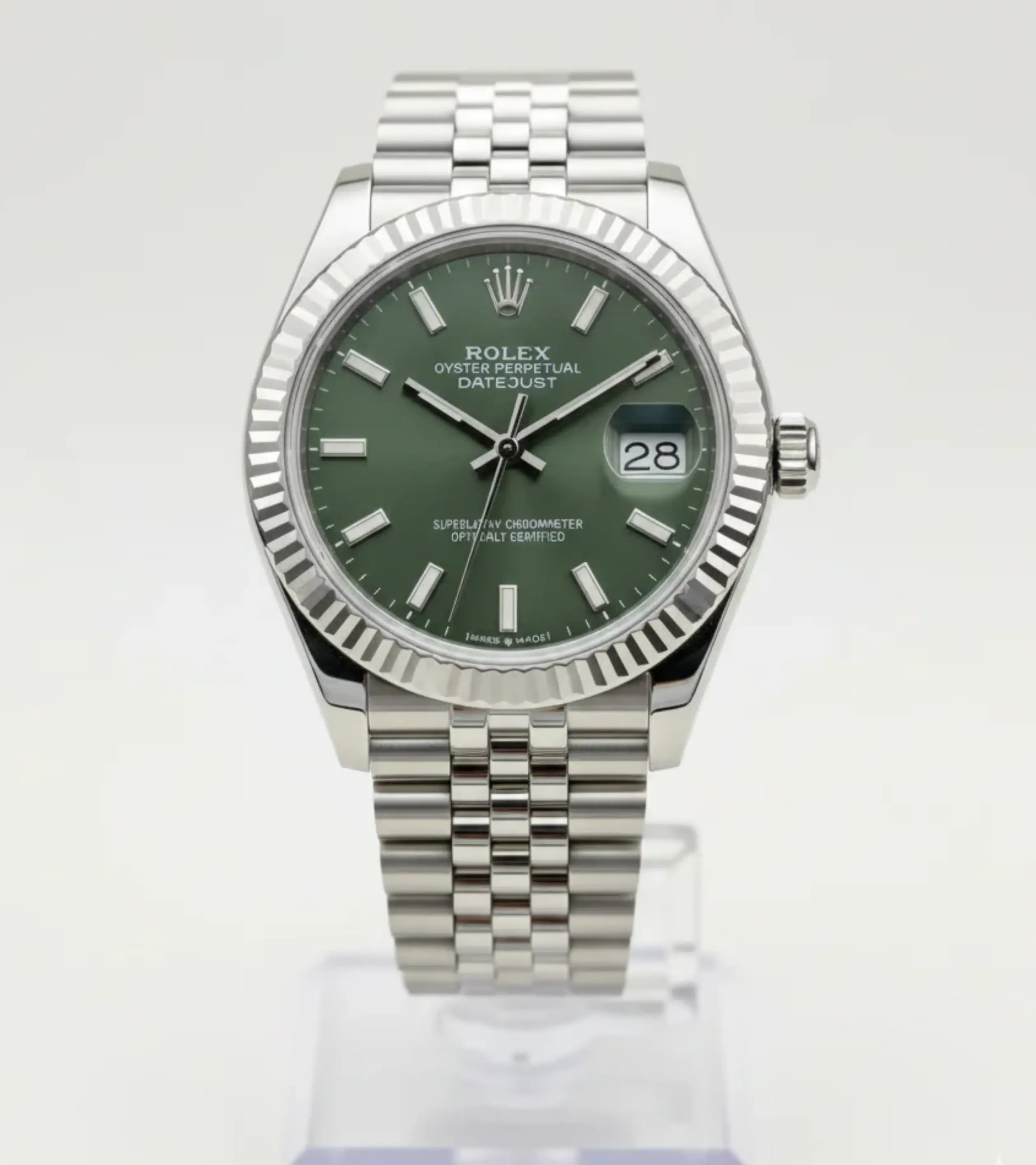 Rolex Datejust Mint Green Dial 278274 31 mm Master High Quality Automatic