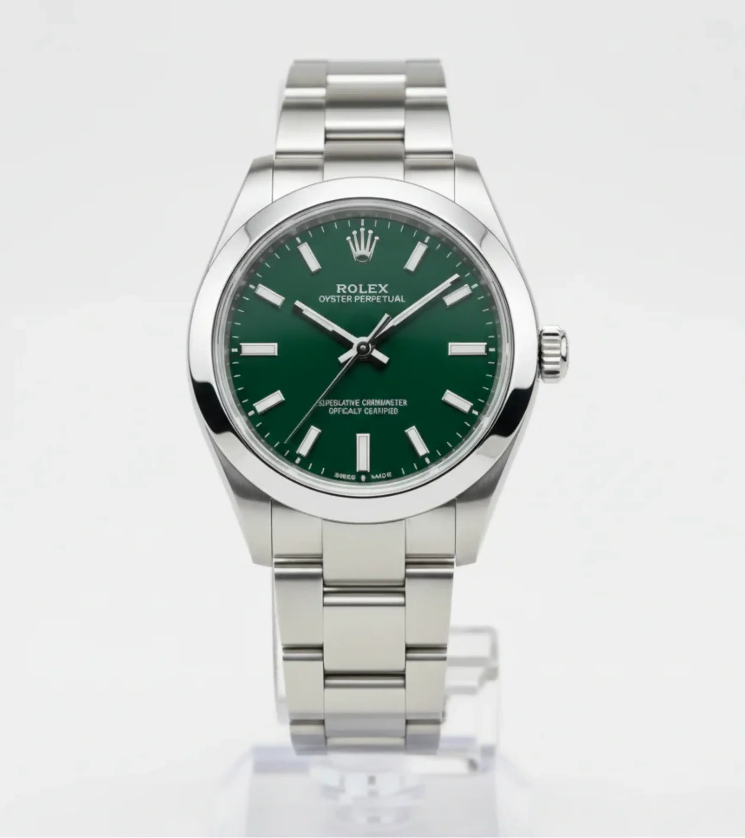 Rolex Oyster Perpetual Lady Green Dial 277200 31 mm Master Automatic High Quality