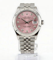Rolex Datejust Pink Diamond Dial 278274-0032 31 mm Master Automatic