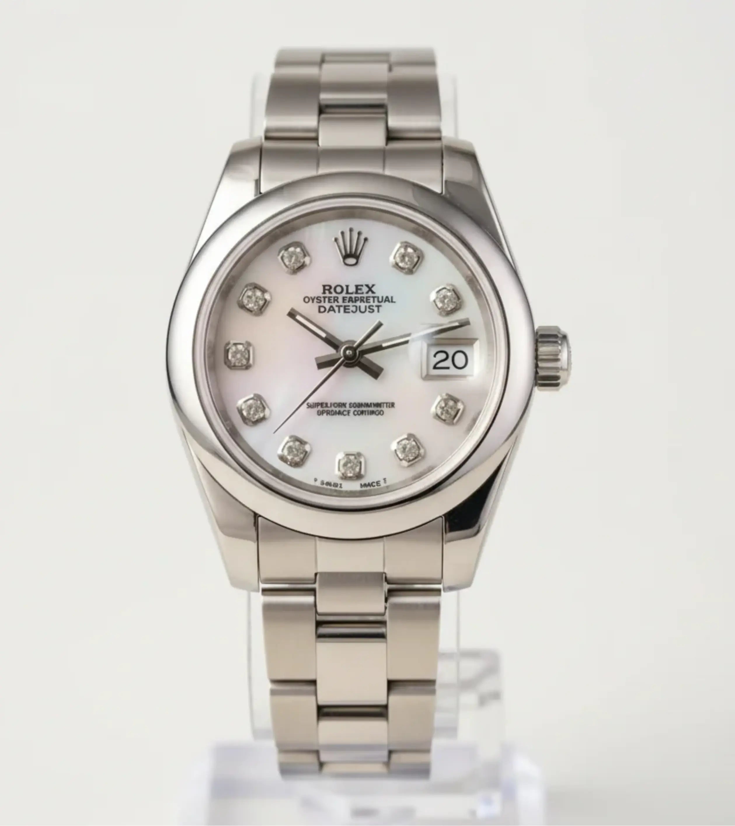 Rolex Datejust White Dial RL123 26 mm Master High Quality Automatic