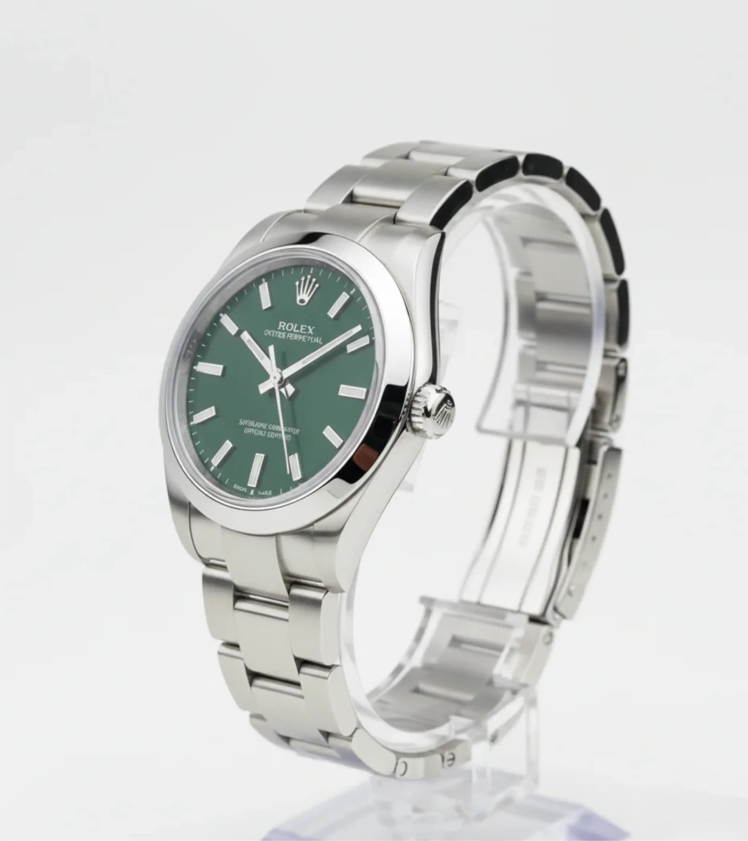 Rolex Oyster Perpetual Lady Green Dial 277200 31 mm Master Automatic High Quality