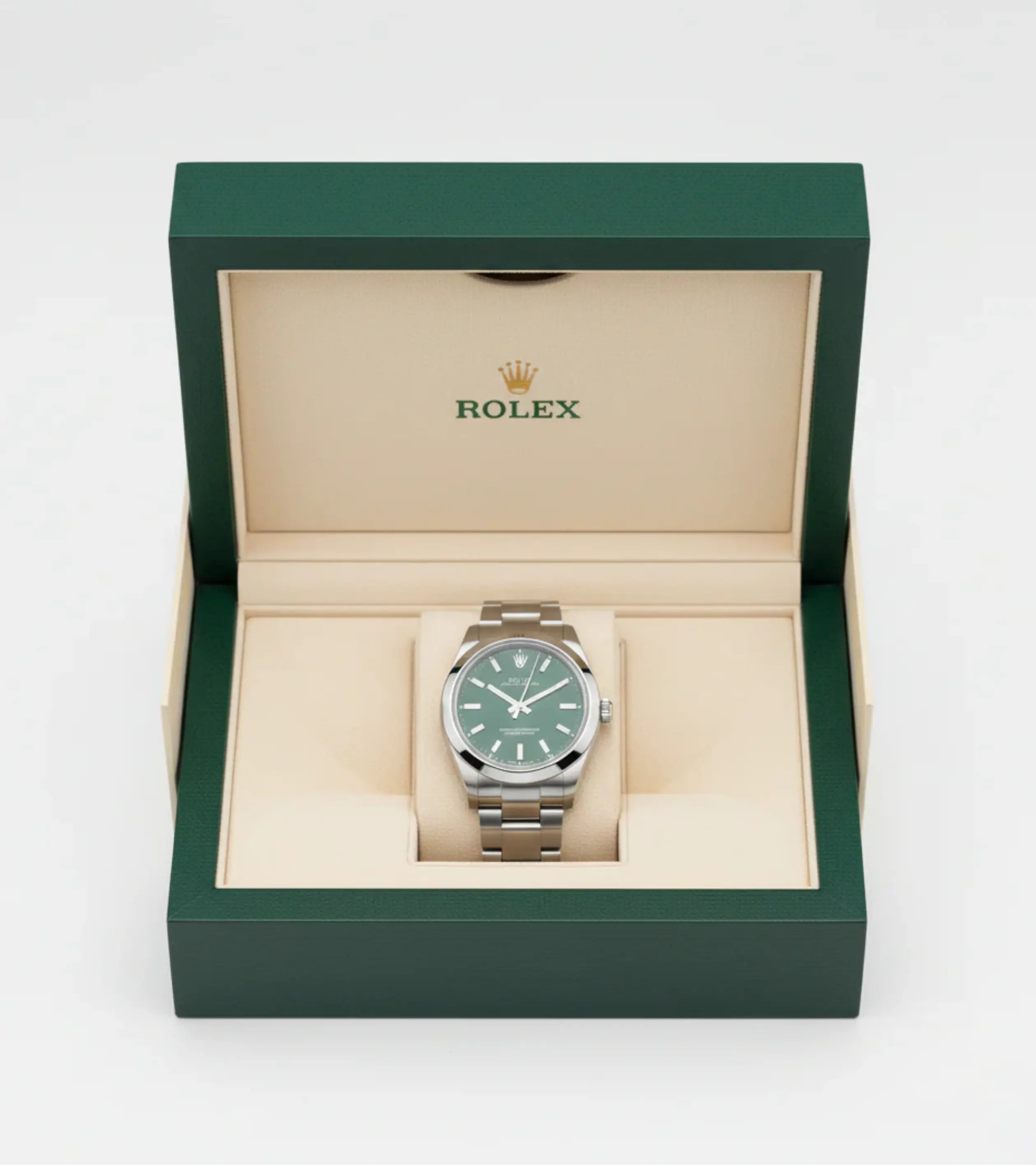 Rolex Oyster Perpetual Lady Green Dial 277200 31 mm Master Automatic High Quality