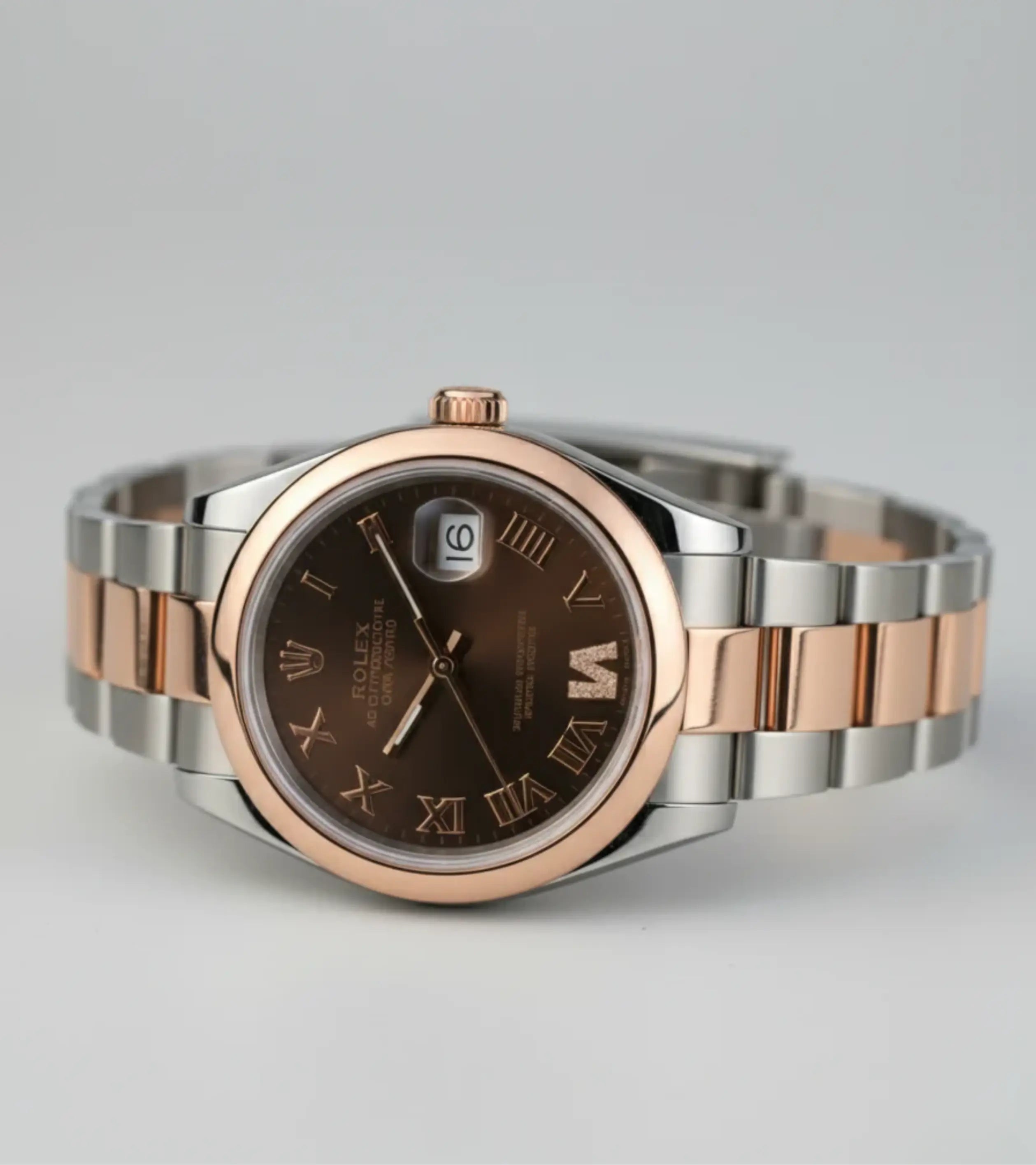 Rolex Datejust Chocolate Roman Diamond Dial 278241-0003 31 mm Master Automatic