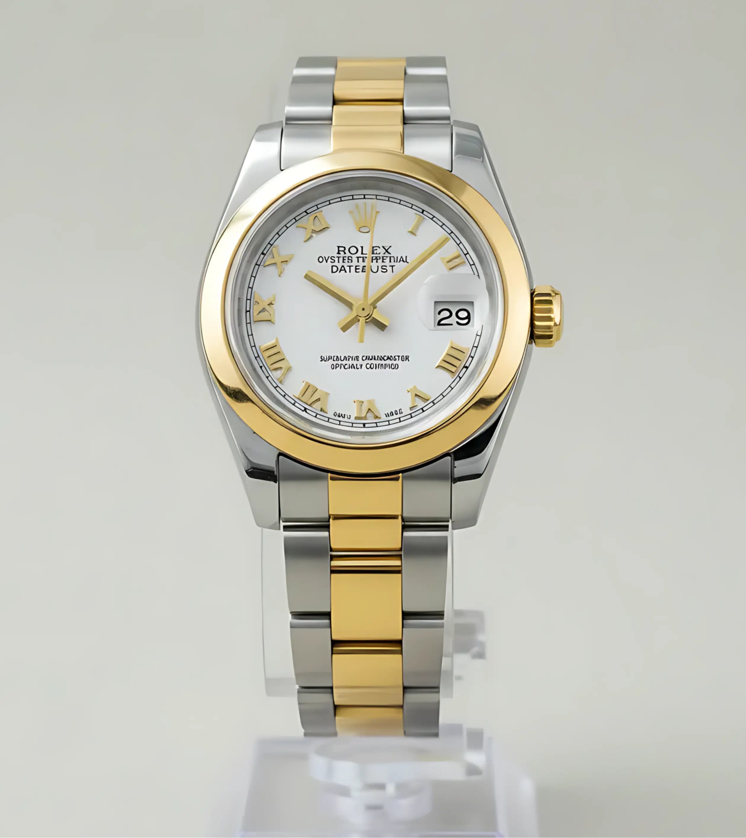 Rolex Datejust White Dial 179163 26 mm Master Automatic