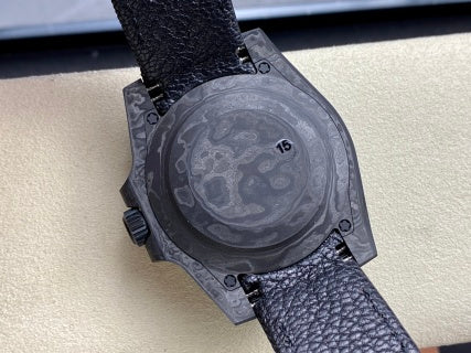 Rolex Submariner Carbon Green watch.