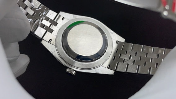 Rolex Datejust 41 with a black dial and a Jubilee bracelet