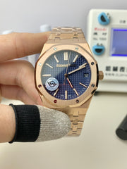APS Audemars Piguet 15510 Rose Gold Blue
